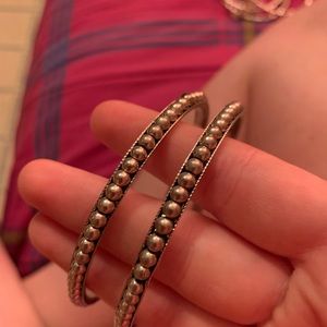 2 pearl infused bracelets